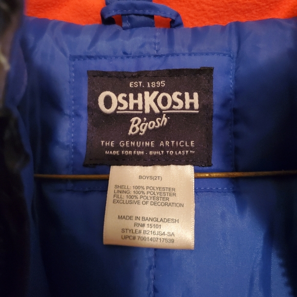 Oshkosh B'gosh Boys Winter Coat - Picture 4 of 4